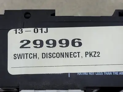 USED KLOCKNER MOELLER PKZ 2