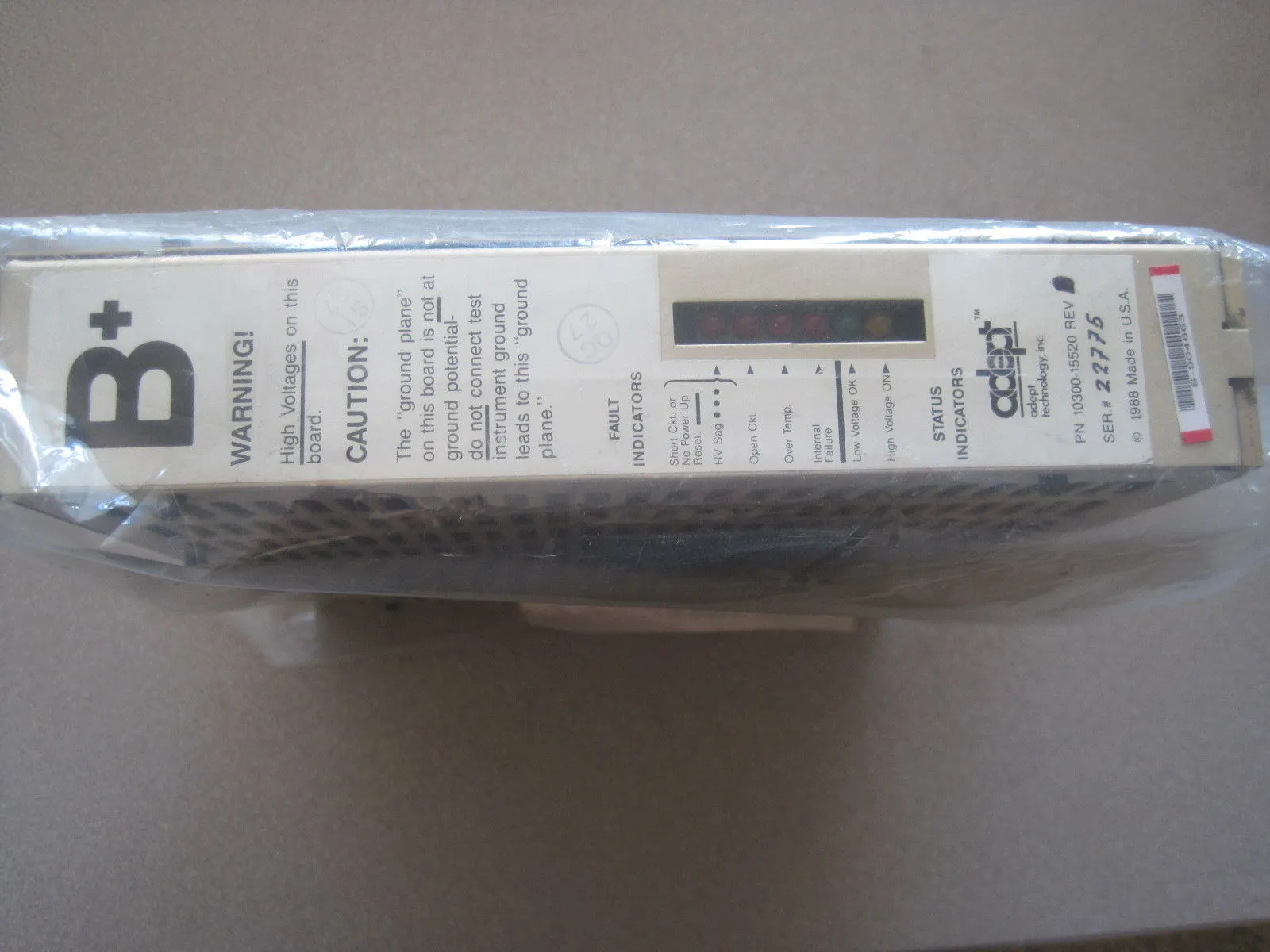 REFURBISHED ADEPT TECH 10300-15520 MODULE 1030015520