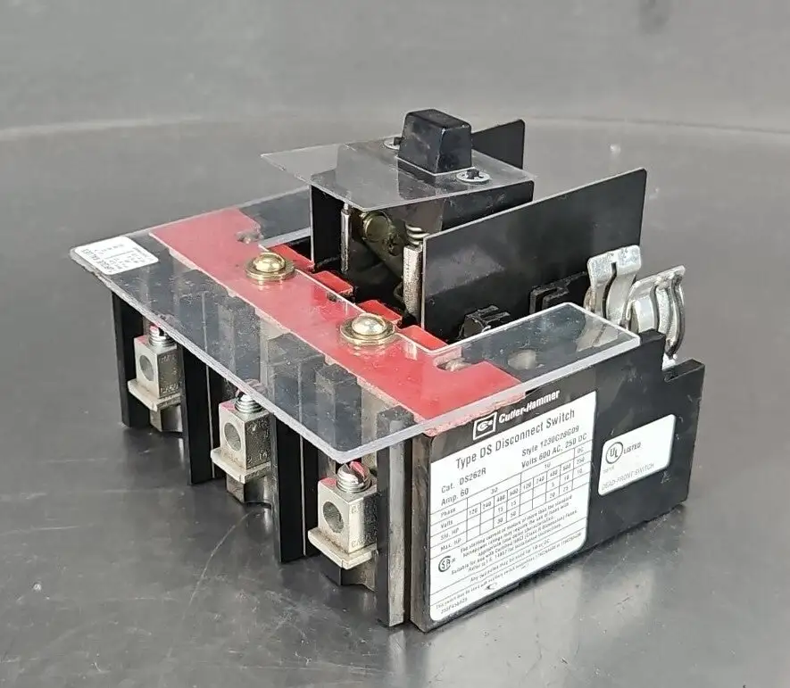 Cutler-Hammer DS262R 60A 600AC 250DC. Loc4C-19