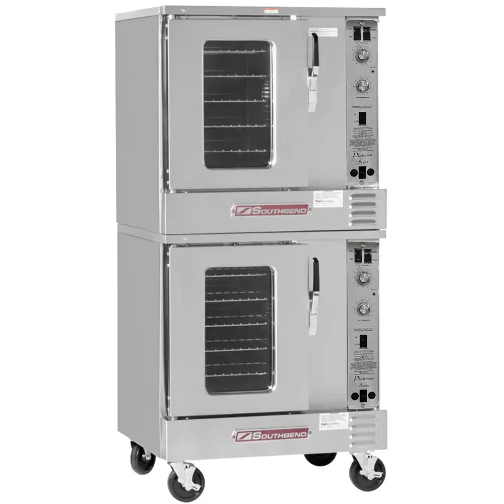 Southbend PCHE15S/S Platinum Double Half Size Convection Oven - 7.5kw, 208v/1ph