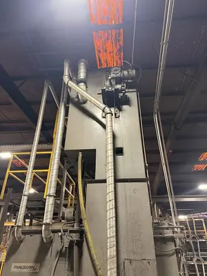 Used 1997 PANGBORN ES-1821-70 Roller Conveyor Shot Blaster Pennsylvania US | Shot Blasting Equipment #1404055