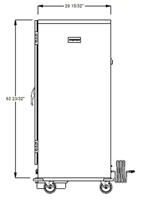 WINHOLT NHPL-1825-UNC-DGT Mobile Heater Proofer | Harvest Equipment and Fabrication Inc (3)