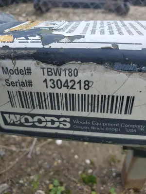 Used 2015 WOODS TBW 180 Tractors & Trailers Louisiana US | Proxy Equipment #1388971