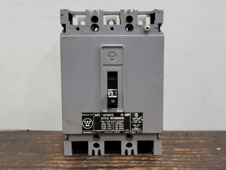 Used WESTINGHOUSE HFB3070 Switchgears British Columbia CA | Lenmark #242343