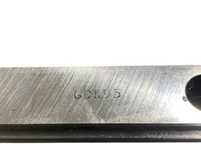 G9K95 | Linear Guide Rail 23mm x 22mm 1600mm Overall Length - Used