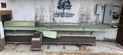 JACOBSON 60 HP,WOOD CHIPPER WITH WEBSTER SHAKER FEED CONVEYOR