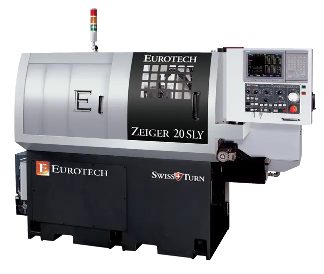 New | in-Stock EUROTECH SLY Swiss Type Automatic Screw Machines Alberta CA | Lamarche Machinery Inc #1259466