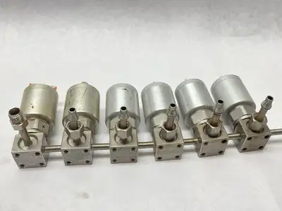 USED SWAGELOK ULTRAHIGH-PURITY SHUTOFF DIAPHRAGM VALVES 6LVV-DPL11P-C