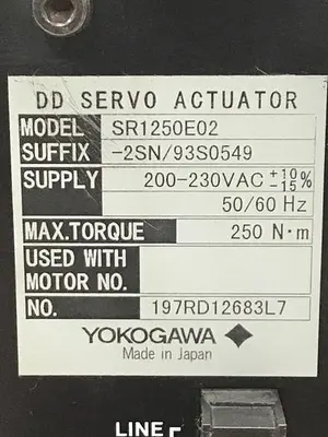 USED YOKOGAWA SR1250E02