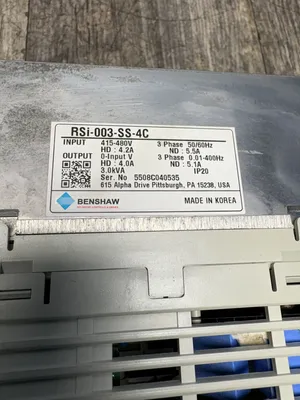 BENSHAW RSi-003-SS-4C Electrical/PLC/Automation | ESS Industrial Equipment Sales (10)