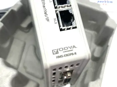 USED HMS NETWORKS, ANYBUS ETHERNET/IP TO PROFIBUS LINKING DEVICE KIT