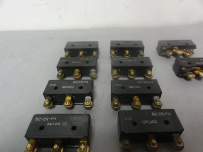 USED HONEYWELL MICROSWITCH BZ-2R-P4, BZ-2R-P2