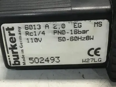 USED BURKERT 502493 6013