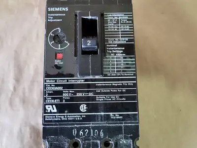 NEW SIEMENS CED63A002