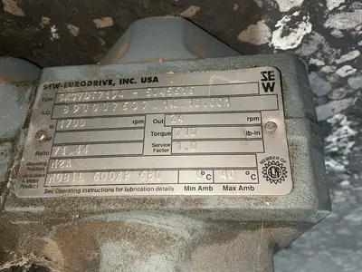 Used SEWEURODRIVE, INC GA37DT71D45045616 Motors (misc) Ohio US | HGR 24 #1764680