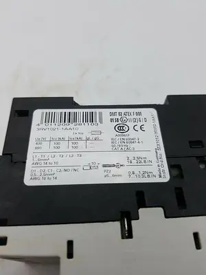 USED SIEMENS 3RV1021-1AA10