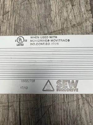 SEW-EURODRIVE 08022720 Electrical/PLC/Automation | ESS Industrial Equipment Sales (4)