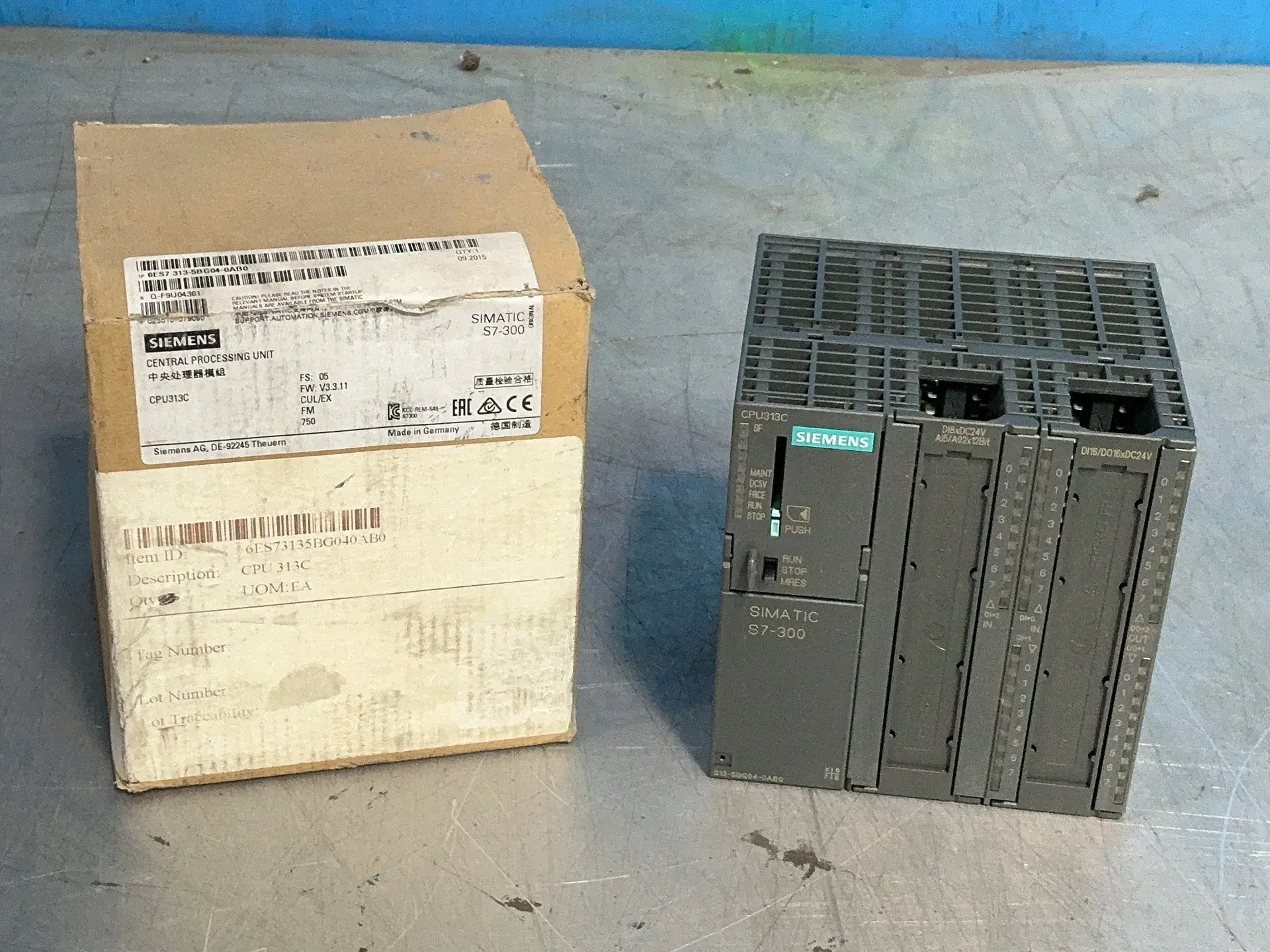Used SIEMENS 6ES73135BG040AB0 PLC Processors Ohio US | HGR 24 #1312229