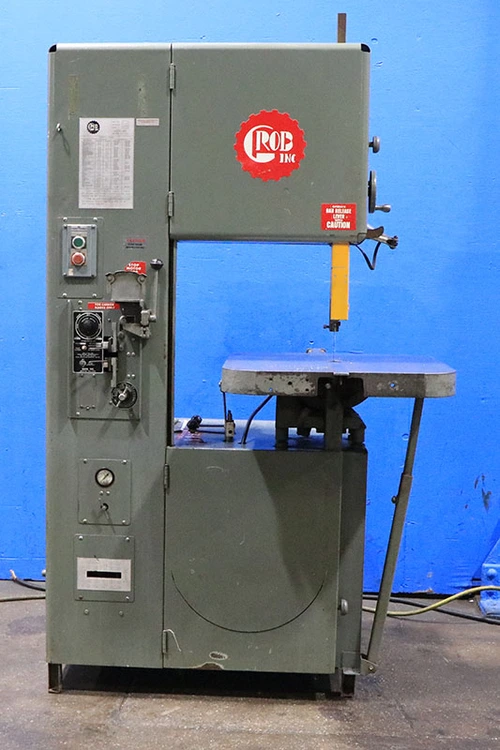 Used 1984 Grob 4V-18 Vertical Band Saws New Jersey US | Machinery Values #302419