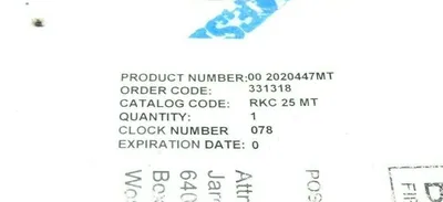 NEW JAMESBURY RKC-25MT VALVE REPAIR KIT RKC25MT