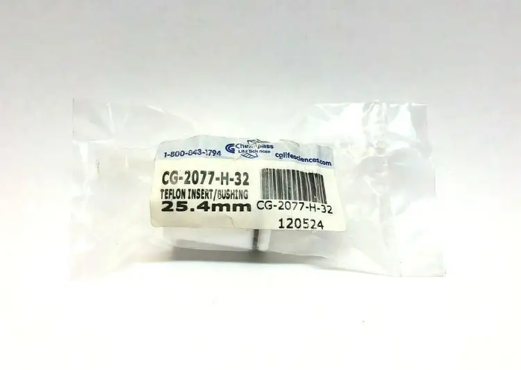 New | in-Stock CHEMGLASS TEFLON INSERT / BUSHING Valves/Fittings | Maverick Industrial Sales #1105754