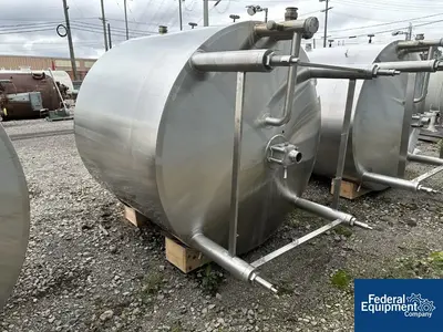 USED Walker 1,000 Gal Walker Twin Motion Processor Kettle, 316L S/S, 75#