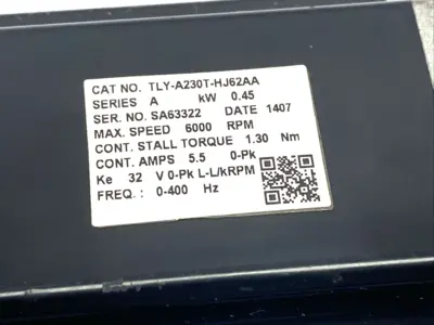 Used Allen Bradley TLY-A230T-HJ62AA Servo Motors Michigan US | Maverick Industrial Sales #1398639