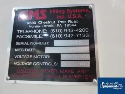 USED AMS AMS Filler, Model SA-110