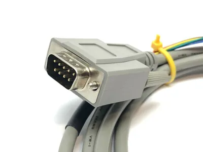CS-DSNULW29MF-010 | Amphenol  Modem Cable 7ft Length Male DB9 to Cut End - Used