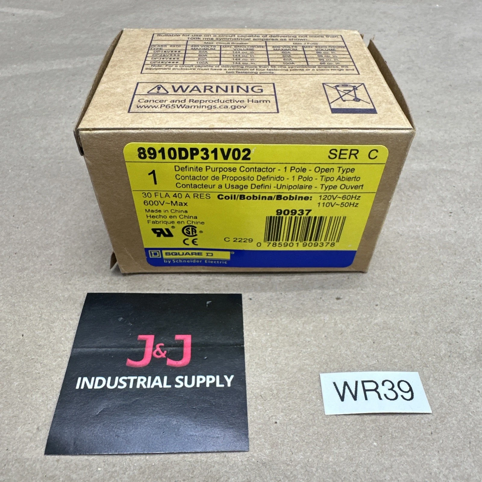 NEW Square D 8910DP31V02