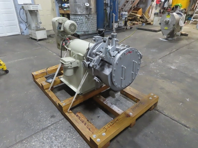 Drais Lab Paddle/Plow Mixer, stainless steel, jacketed, Model T50, 50 liter