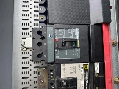 SQUARE D 480V 400 AMP Electric Panel 80045-91-01 Panelboard Enclosure HC3291WP