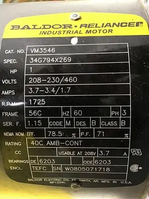 USED WESTINGHOUSE 25-N-1741