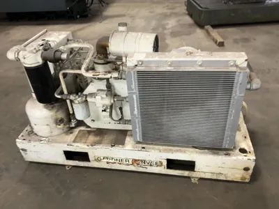 Used 1997 GARDNER DENVER EBERGH AIR COMPRESSOR Rotary Screw & Sliding Vane Air Compressors Michigan US | Miedema Asset Management Group #1320538