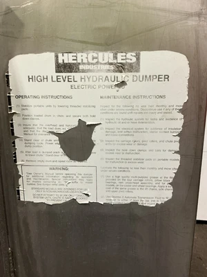 Used HERCULES _UNKNOWN_ Bin Dumpers Ohio US | Equipment Recovery Corp. #1331867