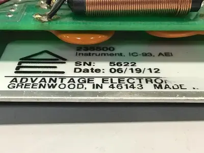 USED ADVANTAGE CONTROLS 235500