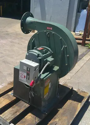 SPC9184  Blower 1,500 cfm centrifugal fan New York Blower size N19P10 10 hp, CS