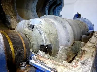 (2) Sharples P3400 Super-D-Canter centrifuges, 316SS.