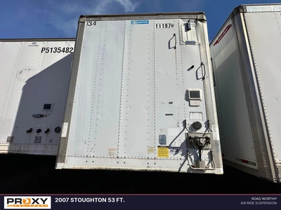 Used 2007 STOUGHTON 53 FT. Box Trailers Pennsylvania US | Proxy Equipment #1384948