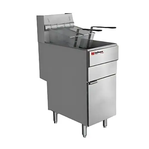 Grindmaster FMS504NAT Fryer, Nat Gas, Floor Model Full Pot, 50 lb Fryer, NG