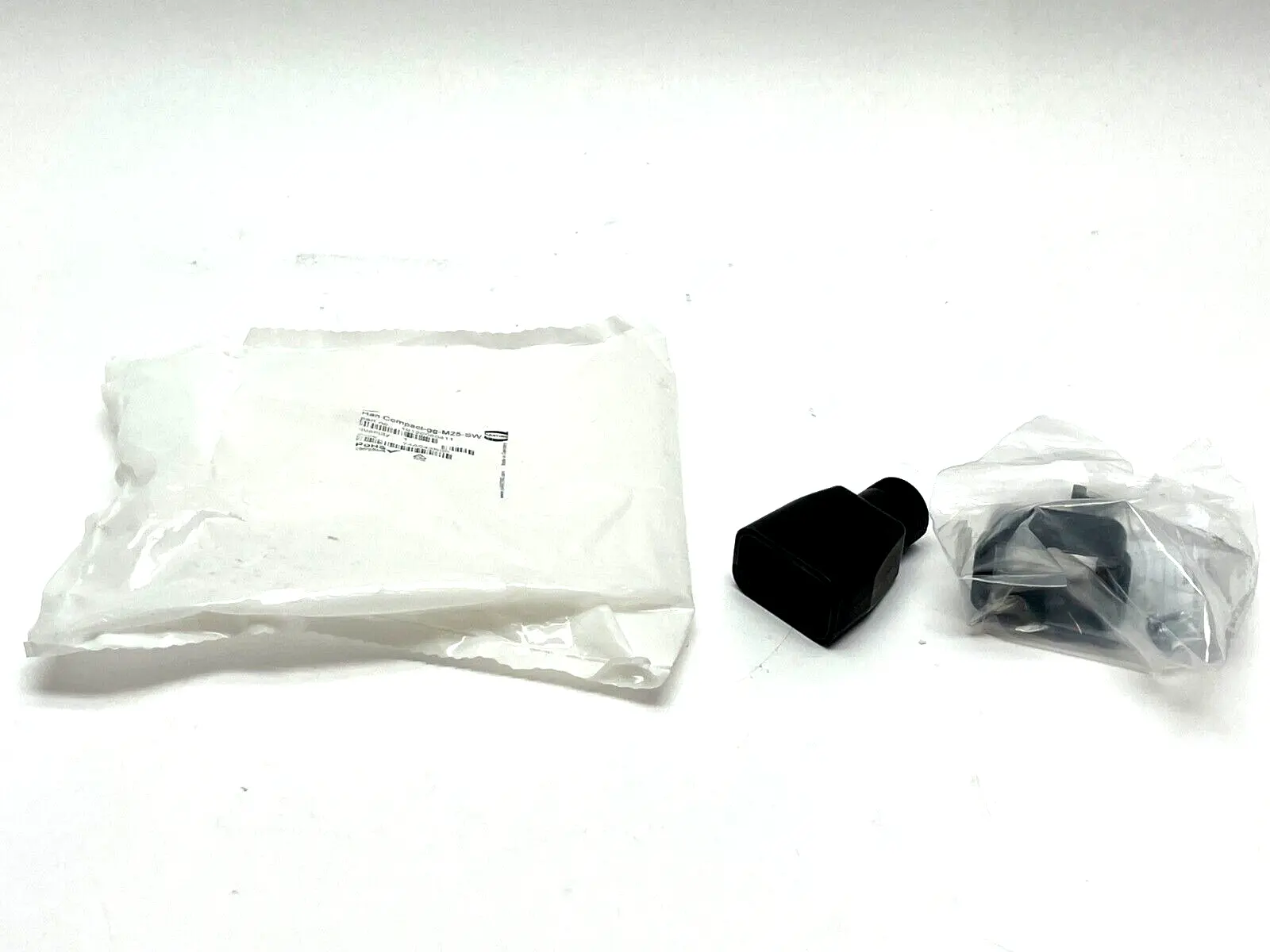 Harting Han-Compact-HTE-M25-black Compact Hood 19 12 008 0411