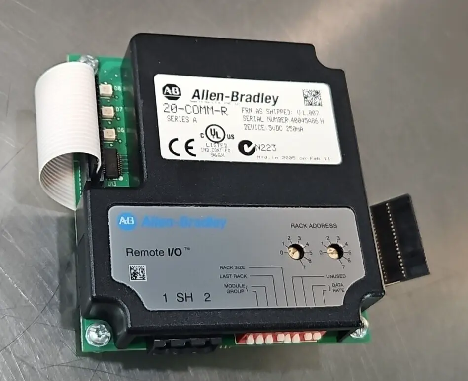 Allen-Bradley 20-COMM-R SerA PowerFlex Remote I/O Adapter Loc3E32