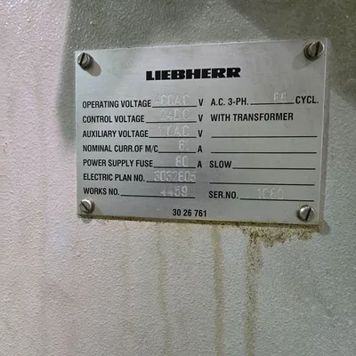 2002 LIEBHERR LCS 282 GEAR GRINDERS (CNC) | Piselli Enterprises (7)