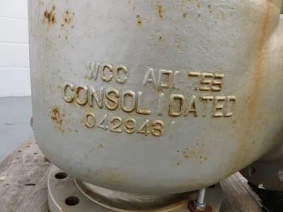 Consolidated Safety Relief Valve Size 8"
