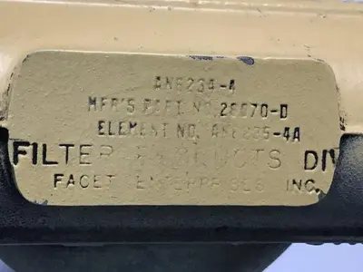 USED FACET PUROLATOR AN6234-4