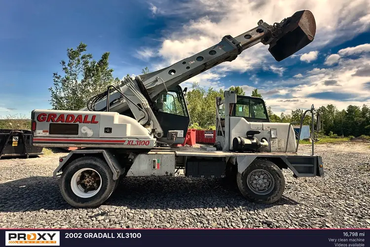 Used 2002 GRADALL XL3100 Wheel Excavators Pennsylvania US | Proxy Equipment #1378322