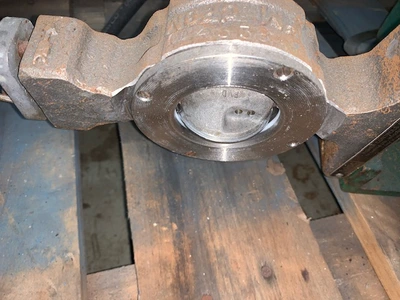 2"-600# Fisher Butterfly 8550 Control Valve