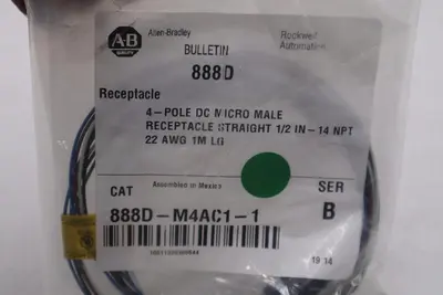 ALLEN BRADLEY 888D-M4AC1-1 SER. B STOCK H1642A