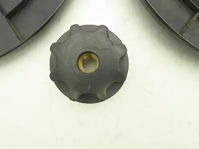 Transpak NA Strap/Band Roll Holder Spool 19.5" Hub Nut Slotted Side Has Crack