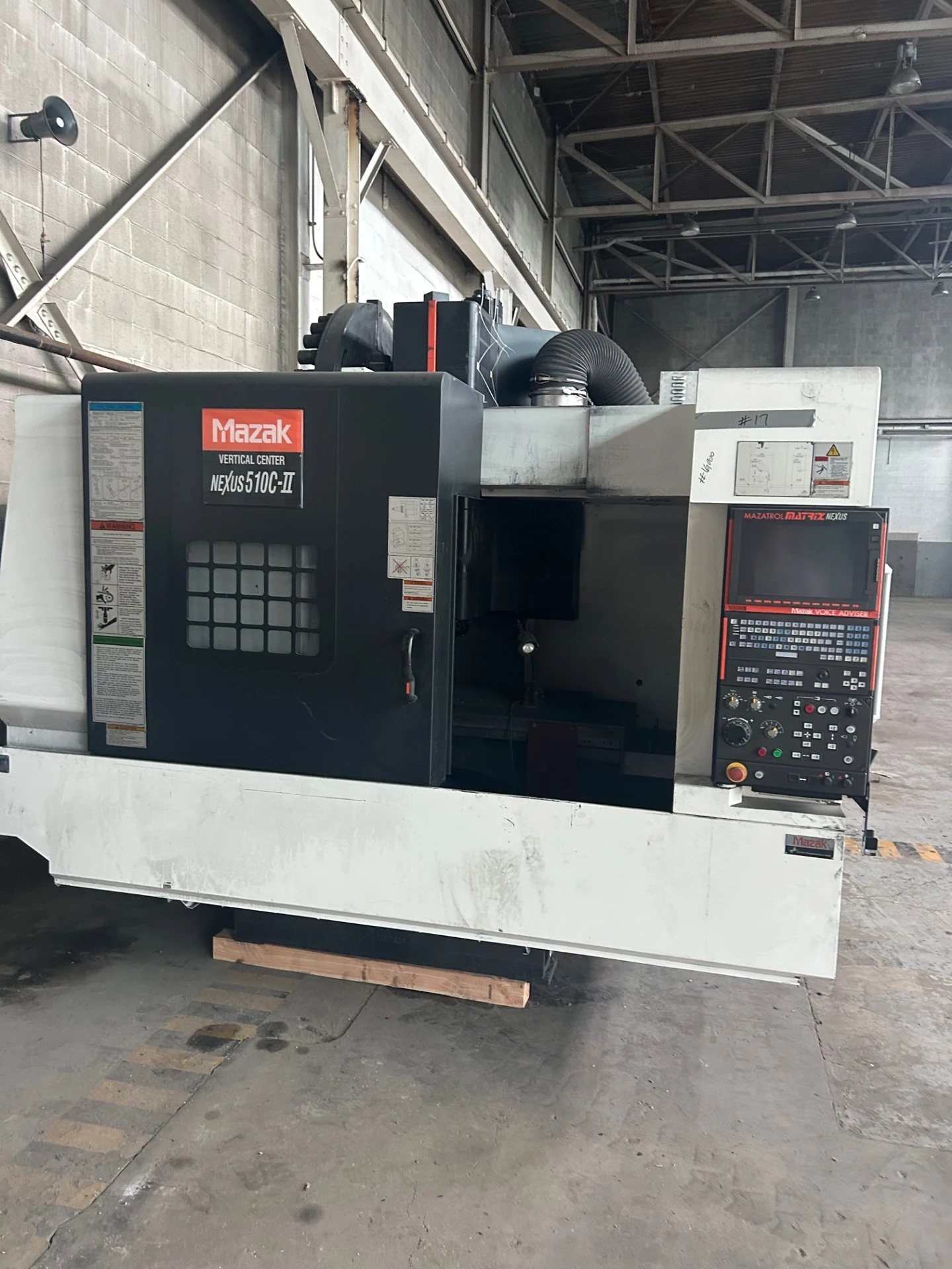 2007 Mazak VCN510C-ii Vertical Machining Center